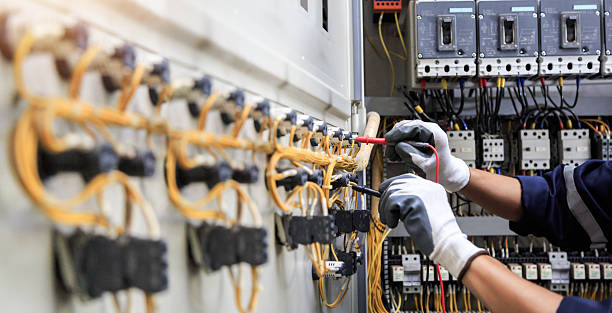 Professional Electrician technician working in Weston Mills, NY